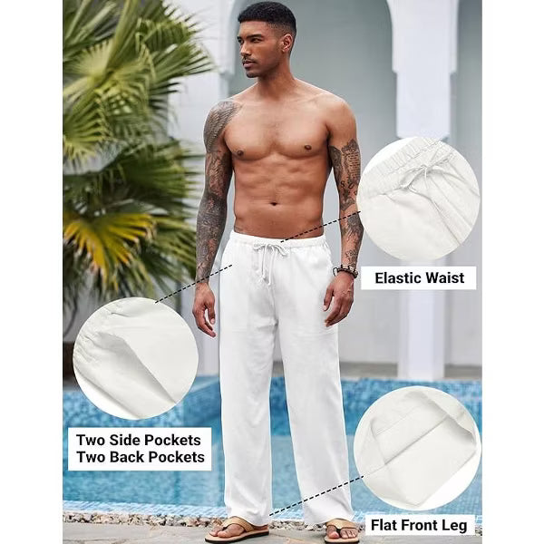 Mens Linen Pants